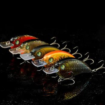 9g Long Cast Floating Minnow & VIB Hard Lures, Plastic Bionic Simulation Artificial Fishing Tackle – Minnow – view 5