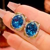 Blue spinel Stud Earrings