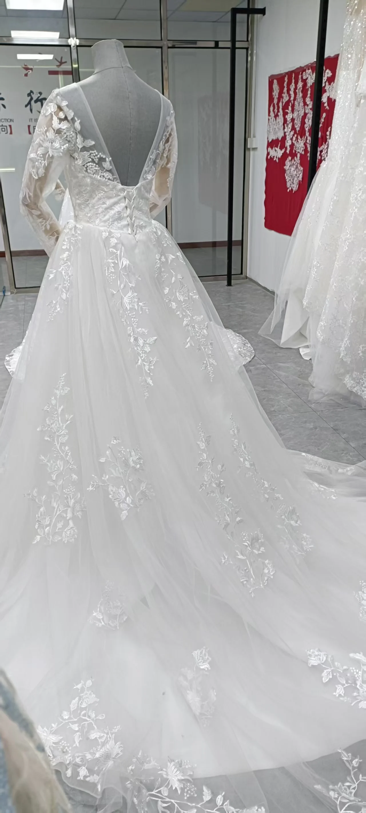 slim fit dress slacks Plus Size Off the Shoulder White Mermaid Wedding Gown – FancyVestido main image 1
