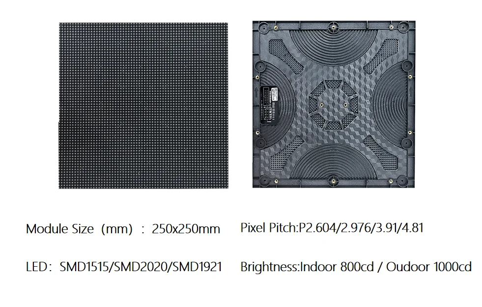 Alibaba.com: 500x500/500x1000 Cabinet P2.9 P3.91 LED Screen, Indoor ...