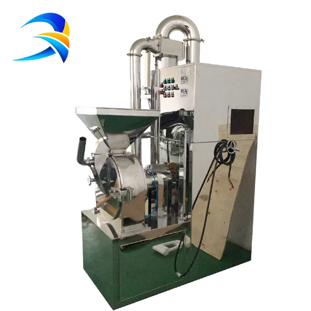 Automatic Hammer Mill Maca Ultra Fine Powder Pulverizer Machine with Water Cooling System