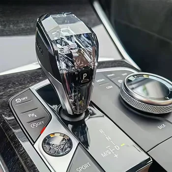 Crystal shift knob for BMWs 1-7 Series F Chassis F30 F35 G Chassis E Chassis Accessories Automotive Gear Lever