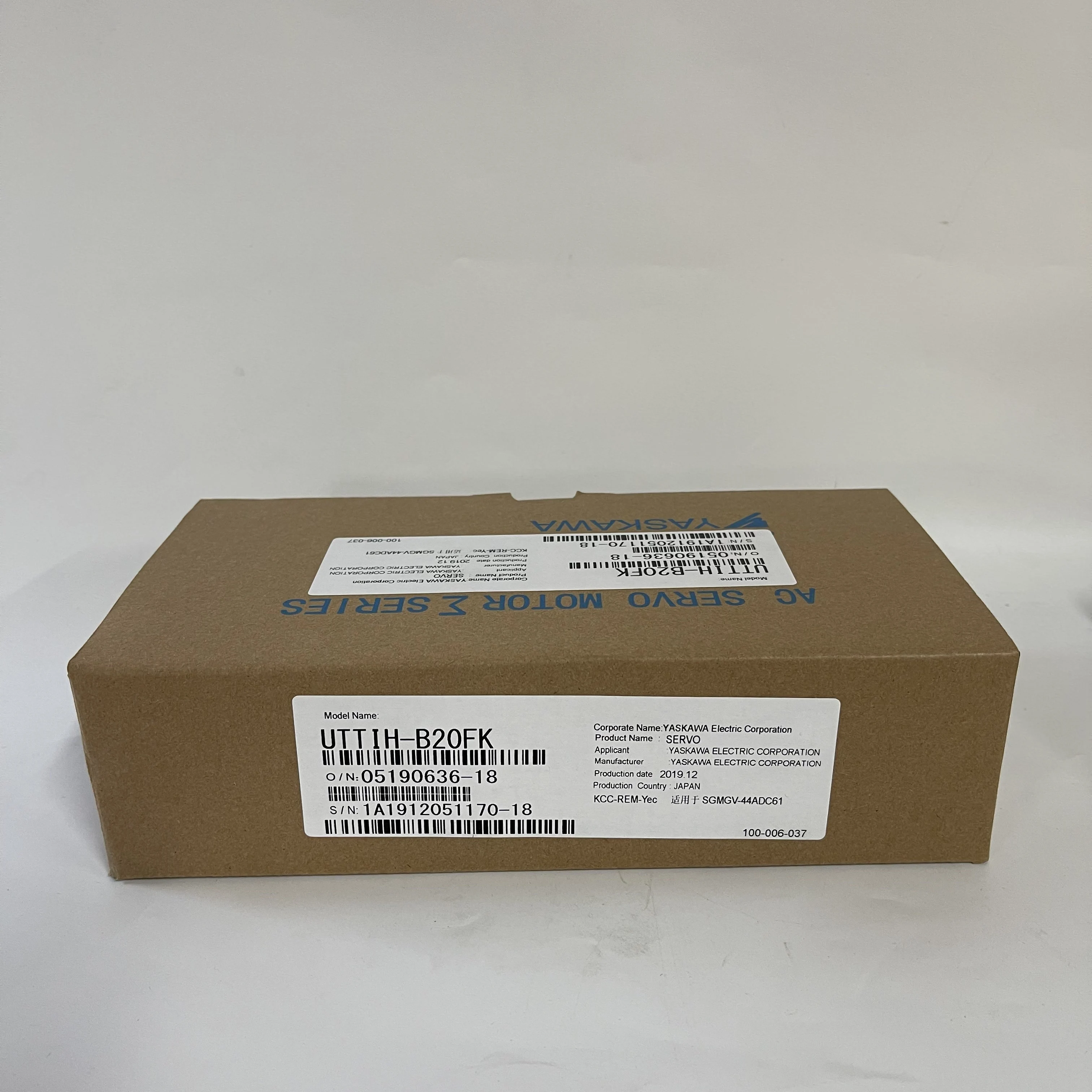 YASKAWA Servo Motor Encoder UTTIH-B20FK YASKAWA Servo Motor Encoder UTTIH-B20FK