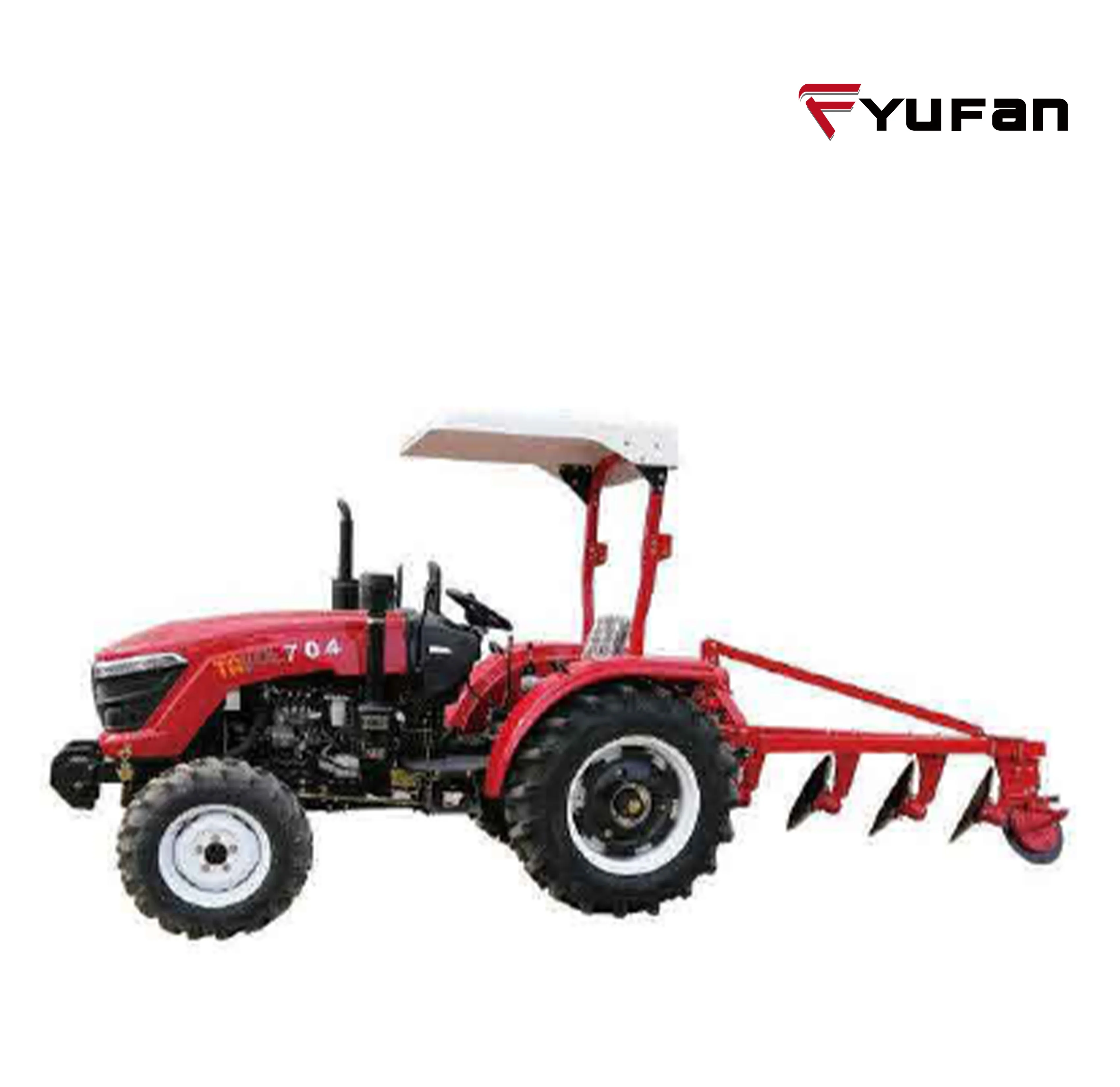 Cheap Diesel Engine Garden Mini Tractors Backhoe Excavator With Gearbax And Trailer For Farm