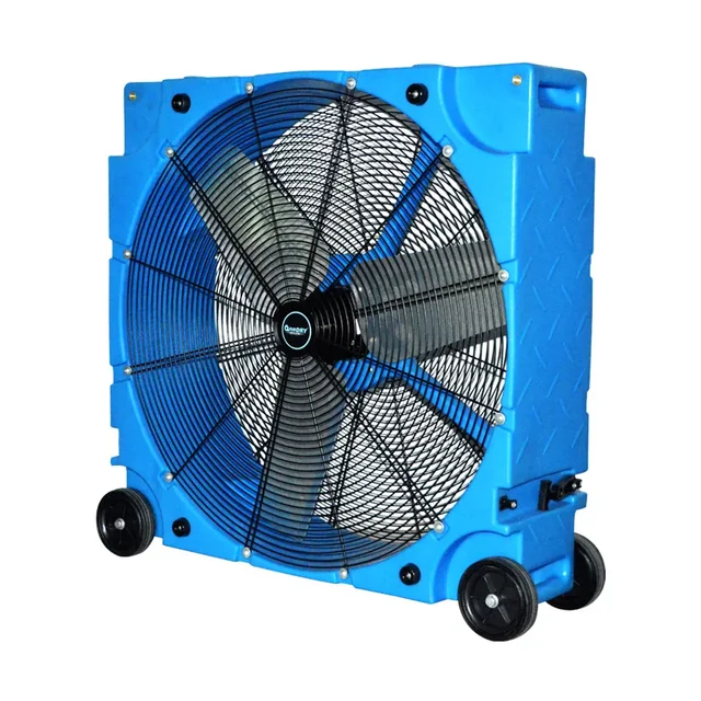 ONEDRY 36"  14150 CFM  Drum fan1/2HP 3 speed Polar Axial Blower Fan with High Velocity  Air mover  Water Damage for Restoration