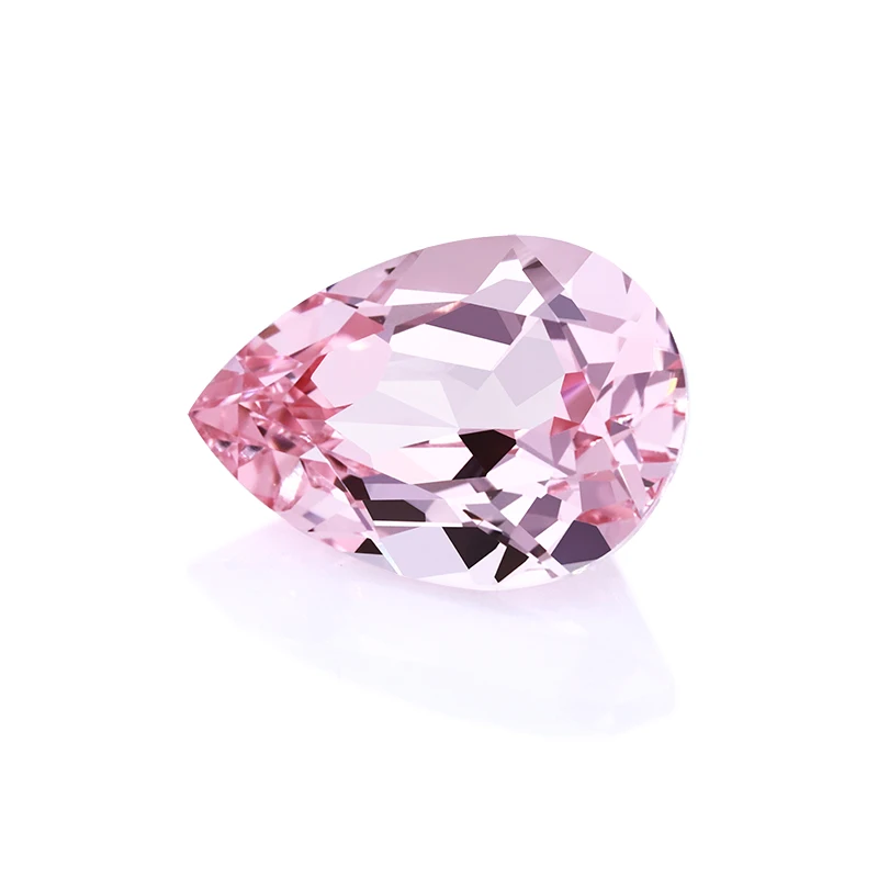 Starsgem Sakura Pink Sapphire - Lab Grown, 9x13 Pear Shape
