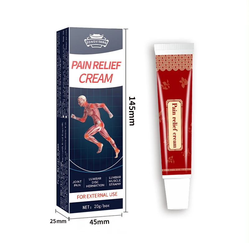 Cervical Muscle Backache Pain Rub Massage Cream Wholesale Capsaicin Creams