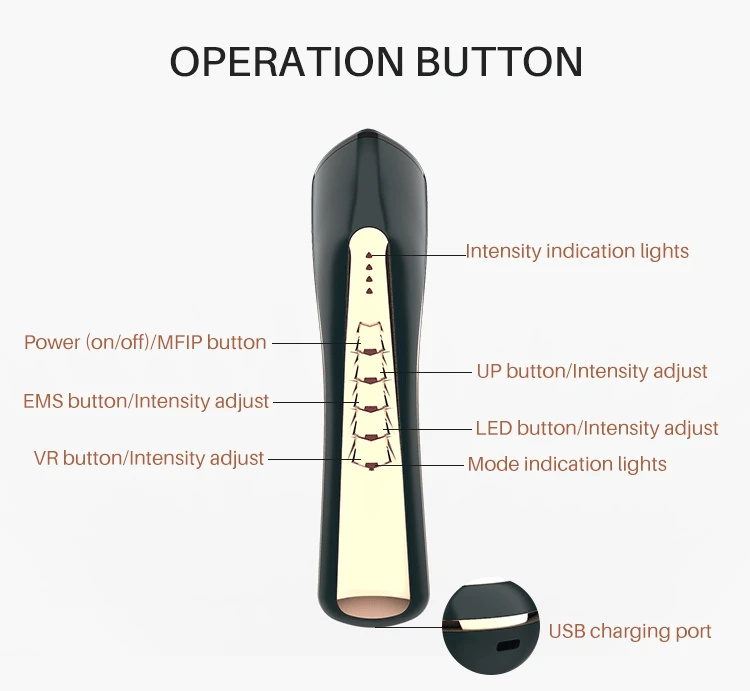 Уход за лицом для личной гигиены RF EMS LED машина красоты уход за кожей лица для похудения против морщин, уход за кожей устраняющий недостатки устройства Прочее косметологическое