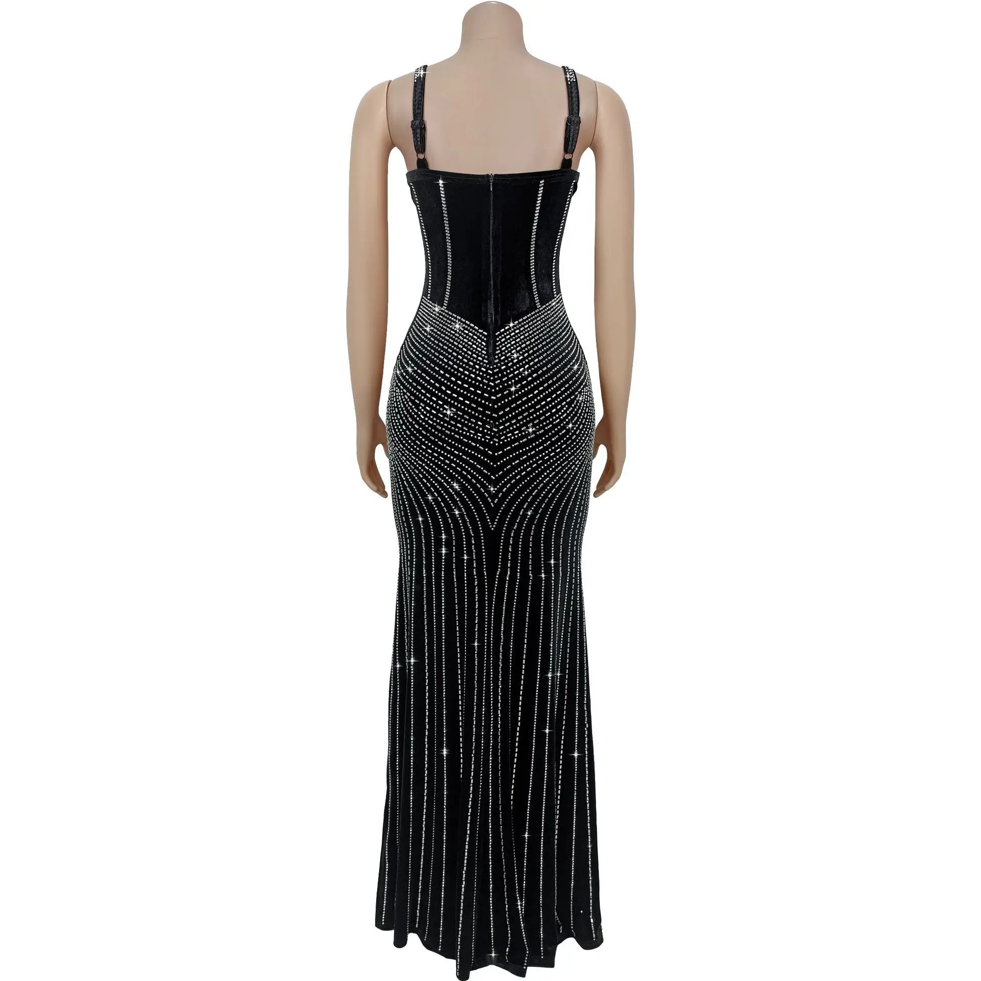 Wholesale Sexy Evening Beaded Dresses Slim Long Sexy Evening Wear Sexy Gowns For Ladies Elegant Dress Wholesale Sexy Evening Beaded Dresses Slim Long Sexy Evening Wear Sexy Gowns For Ladies Elegant Dress