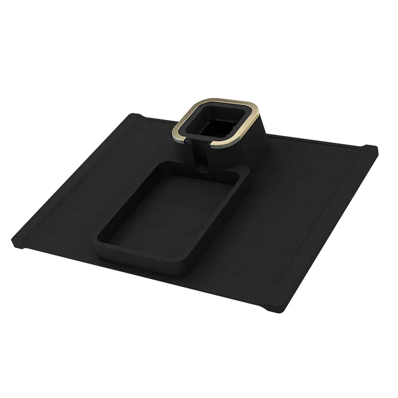 Silicone Coaster Storage Rack Couch Storage Box Anti-spill Sofa Armrest Holder Cup Mobile Drink Mat Sofa Storage Stand