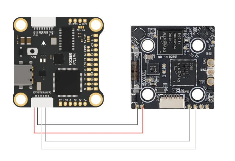 Foxeer F722 V4 MPU6000 FC 8S Dual BEC Barometer X8 Flight Control for DIY  RC FPV Racing Freestyle Drone Accessories