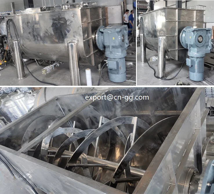 Ribbon Industrial Powder Mixer/ Ribbon Blender/ Powder Mixing Machine