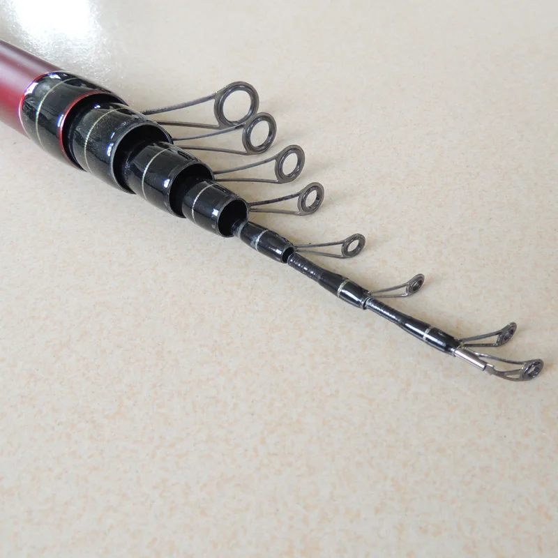 Double Winner OEM ODM Carbon Fiber Telescopic Fishing Rods 5 Meters 6meters  Bolognese Fishing Rod