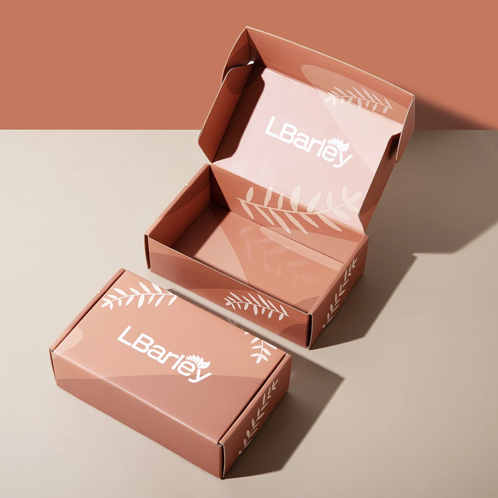 Mailer Box Packing Boxes Cardboard Recyclable Corrugated Marble Mailers