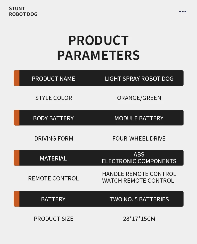 Toys Stunt Cars De Juguete Two-in-one Transport Goods and Fight Water Bombs Smart Dog Rc Robot Car