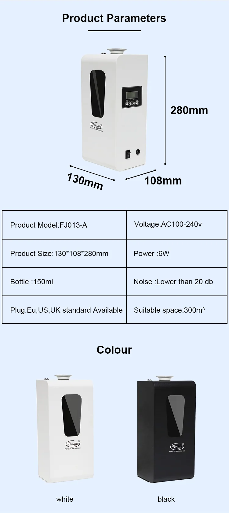 WiFi Wireless Smart Aroma Scent Nebulizer Diffuser Machine with APP