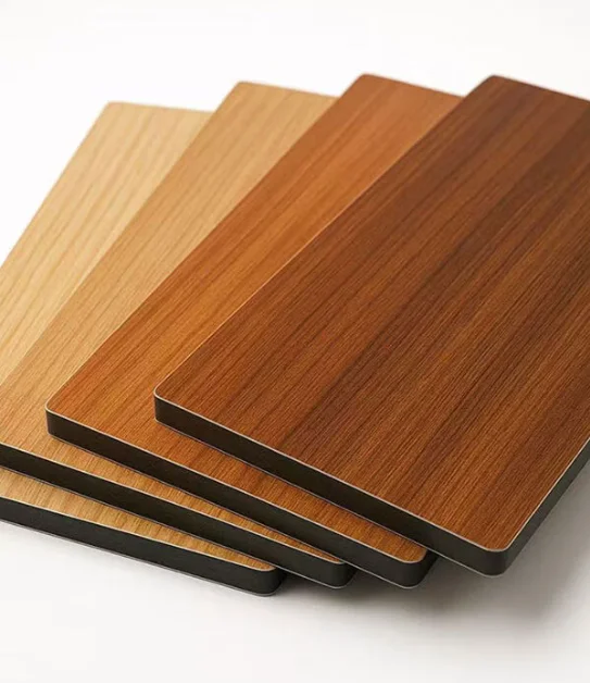 Wood Grain Anti-static Water Proof Aluminum Composite Panels Can Be Directly Stuck to the Wall