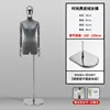 Specchio argento mezzo disco-grigio-argento mano testa argento