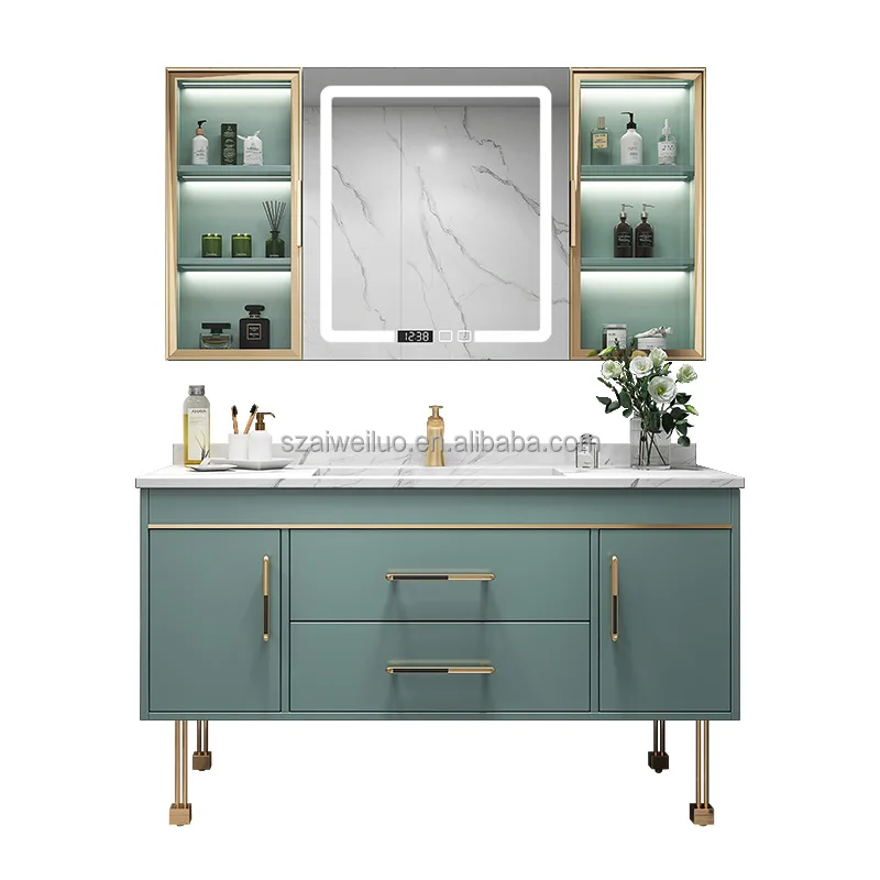 Modern Luxury Hotel Bathroom Vanity Floor Standing Bathroom Vanities