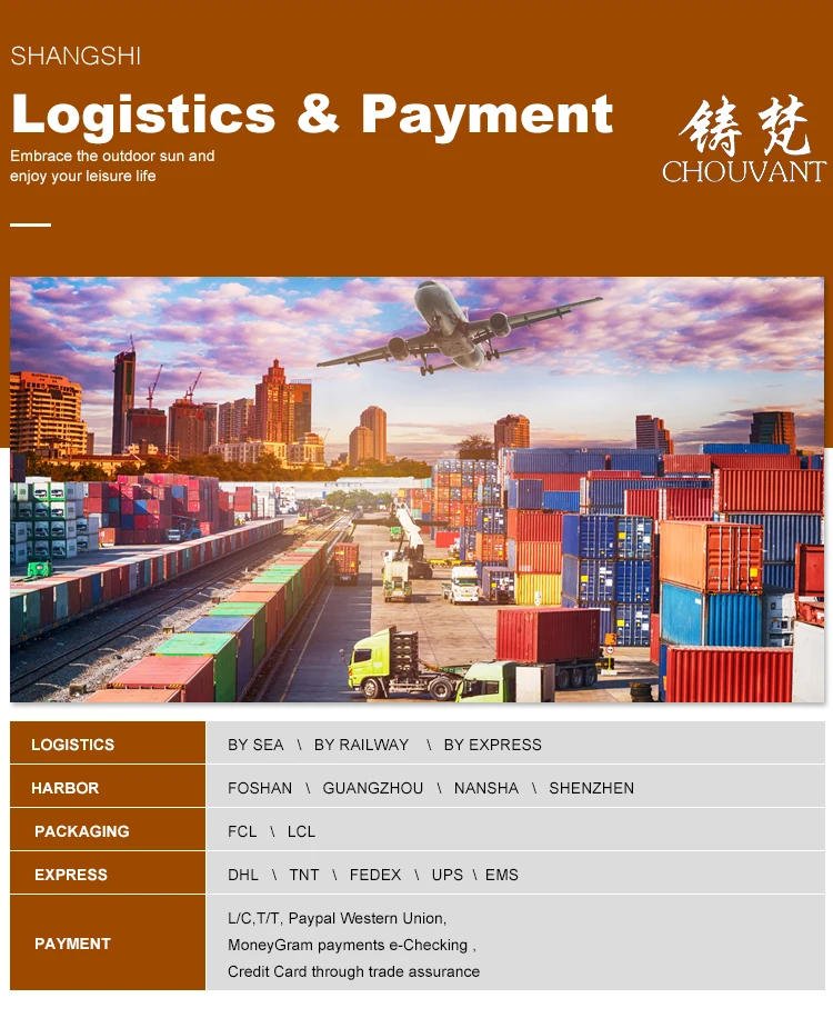 Sun leisure outdoor courtyard  plastic wood round table garden and cafe table aluminum with 4 seats