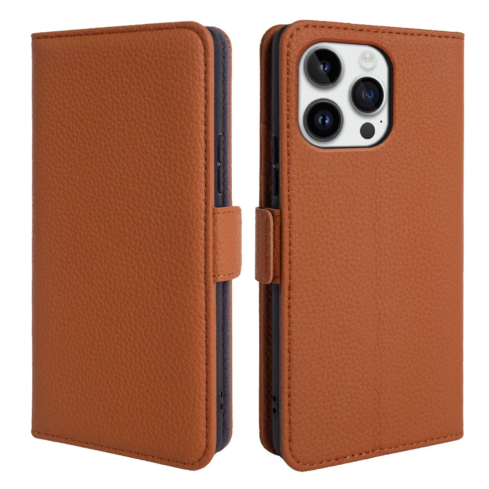 For  iPhone 16  15  14  13pro  max  ALF-112  Laudtec  leather  zipper  Wallet Business case