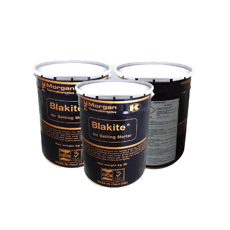 Огнеупорный раствор для цемента Blakite D, высокотемпературный огнеупорный кирпичный раствор