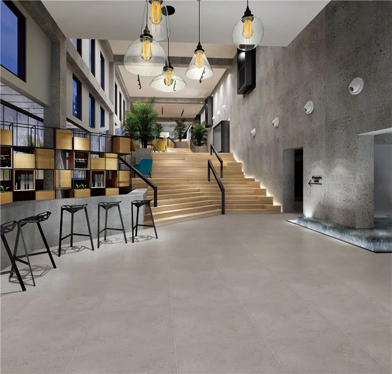 Non slip Rough Surface Cement Design Floor Tiles and Marble Stone 60x60 Floor Porcelain Tiles Ceramic Tile