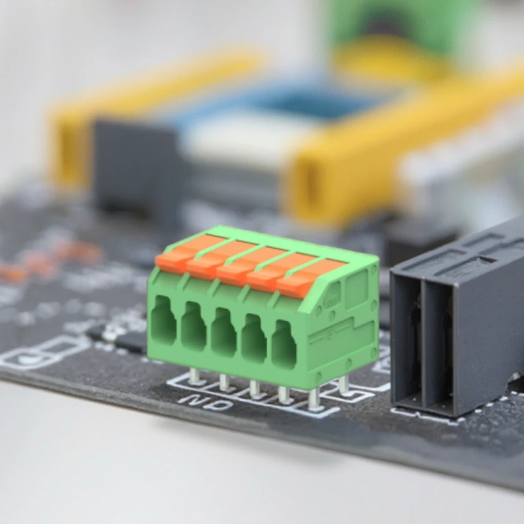 5-полюсные клеммные блоки и разъемы для простой ручной проводки 0,5-1, 5 мм2 прочное и удобное решение