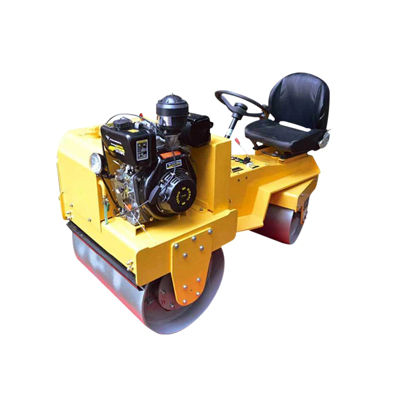 Small Asphalt Sand Compaction Two Wheels Double Drum Compactor