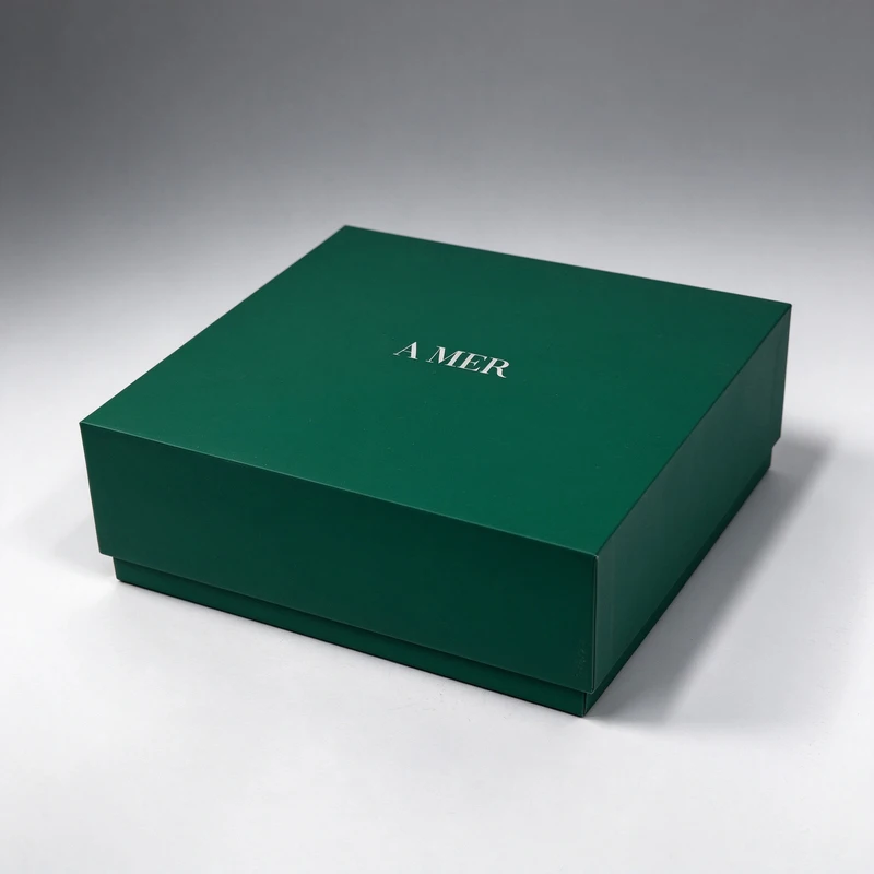 Custom Rigid Lid and Base Cosmetic Box Luxury Top and Bottom Paper Gift Box with Custom Logo for Skincare Packaging