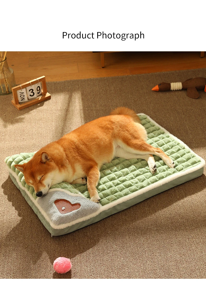 Machine Washable Custom Dog Bed Mat Summers Durable Hot Sale Soft