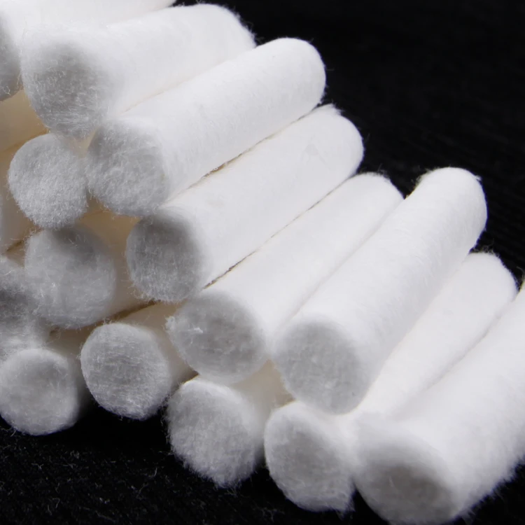 100% pure cotton medical absorbent dental cotton rolls