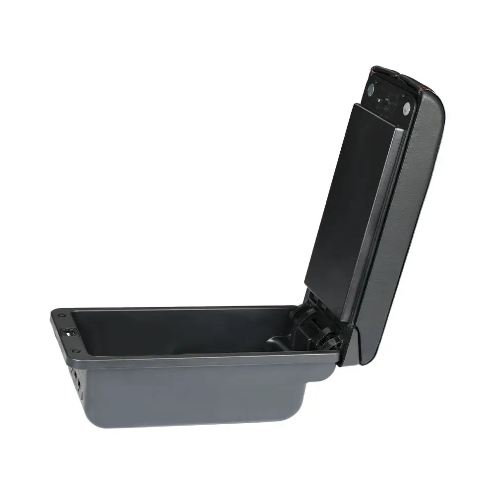 product tiypeor multifunctional car seat gap filler side storage armrest console box with wireless charging-6