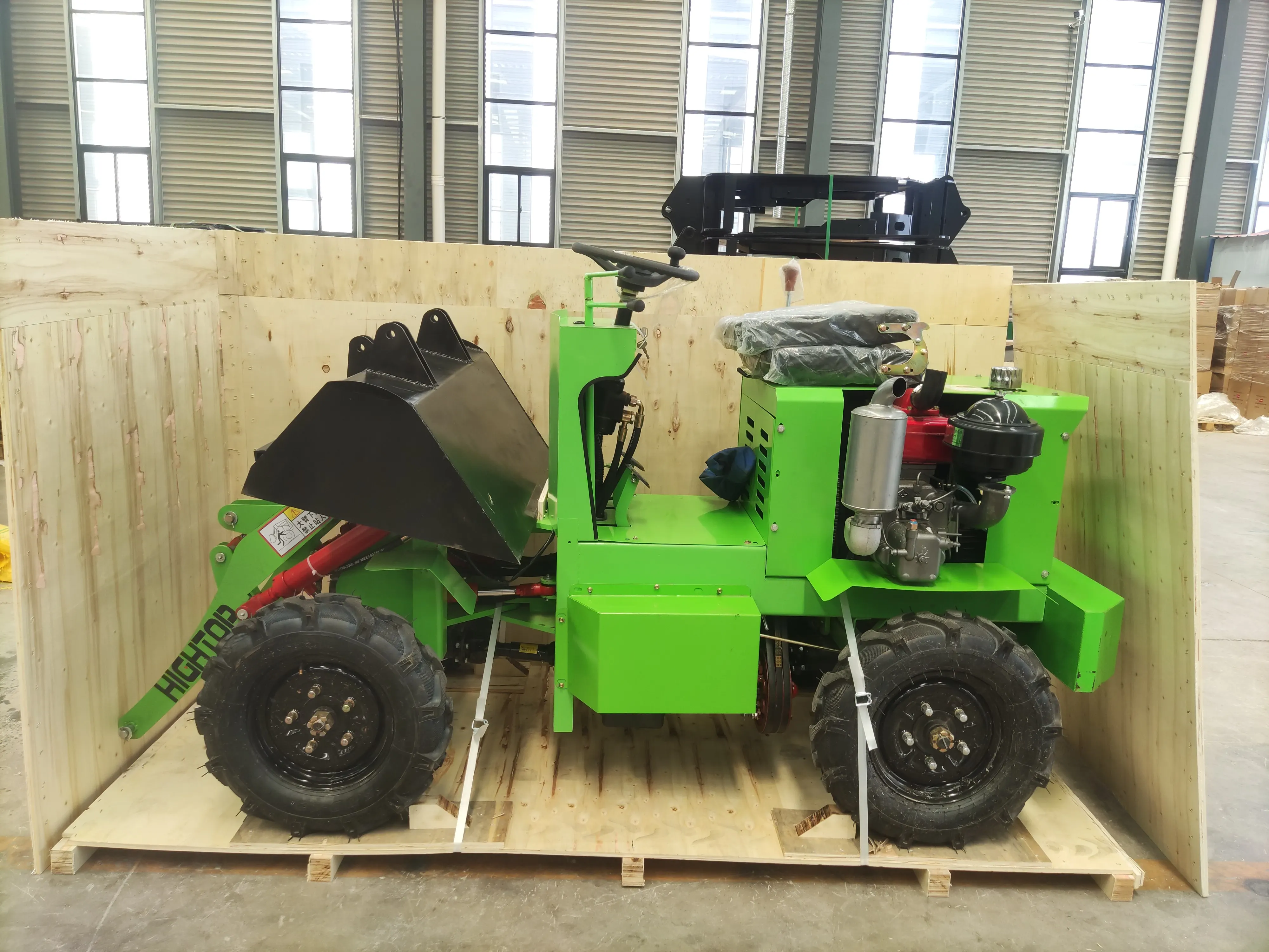 Small Mini Skid Steer Electric Earthmoving Machinery Front End Loader