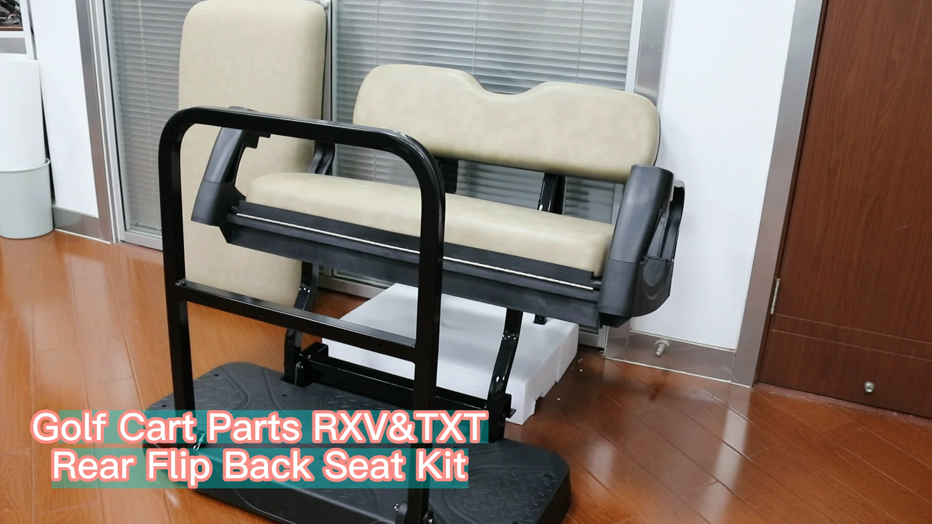 Golf Carts Electric Golf Cart Parts Flip Folding Rear Back Seat Kit For