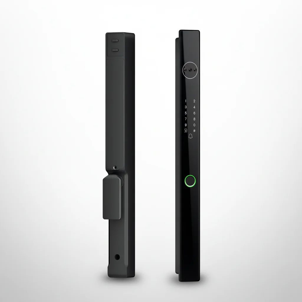 Усовершенствованный бесключевой умный замок для алюминиевых и входных дверей | Управление через приложение TTLock, гарантия 2 года