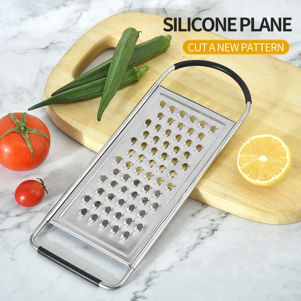 Salt Stainless Steel Flat Coarse Grater