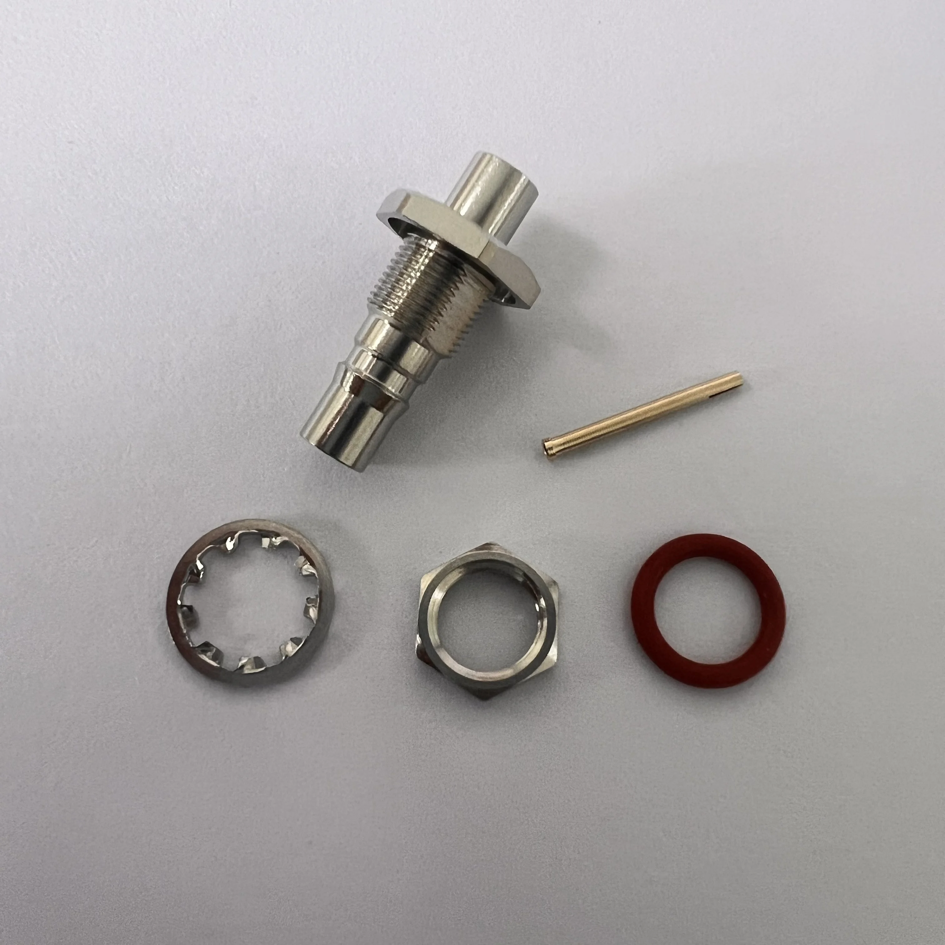 product high performance qma kyb3 with thread coaxial connector qma female connector for rg141 communication cable-0