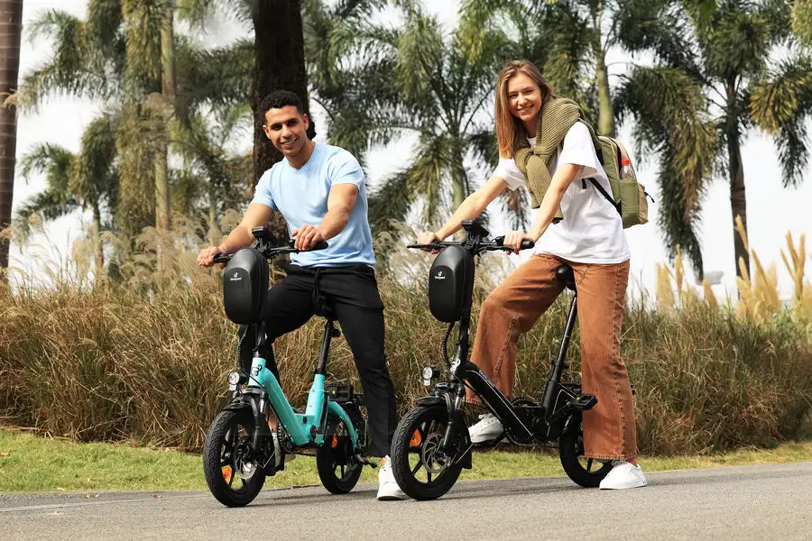 City Bodywel T16 PRO Mini Folding Electric Bike 250W 36V 7.8AH Upgrade Rear Shelf with Lithium Battery Power Supply
