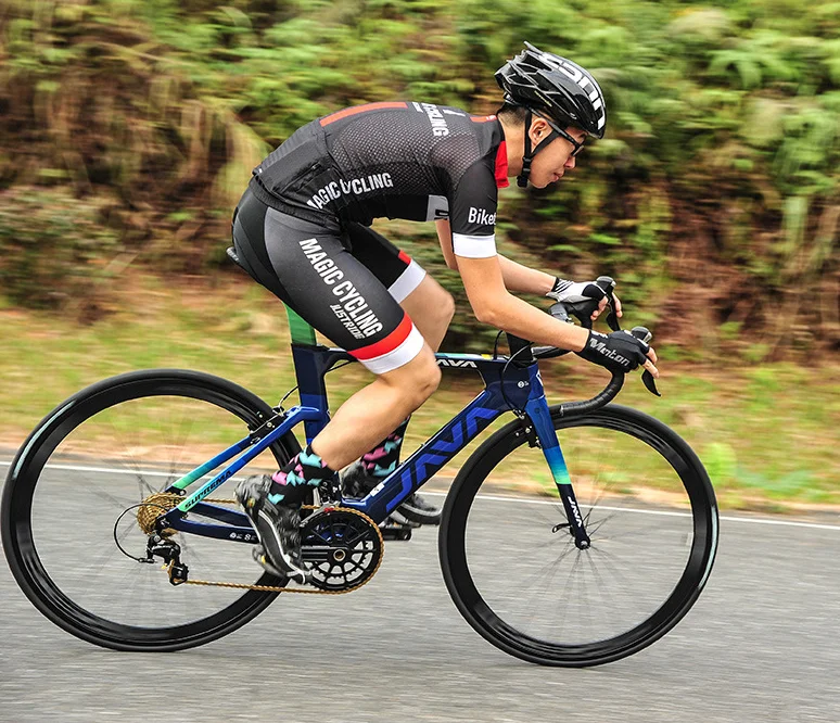 java sirulo3フレームセット Java siluro 3ロードバイク18スピードカーボン繊維の自転車の