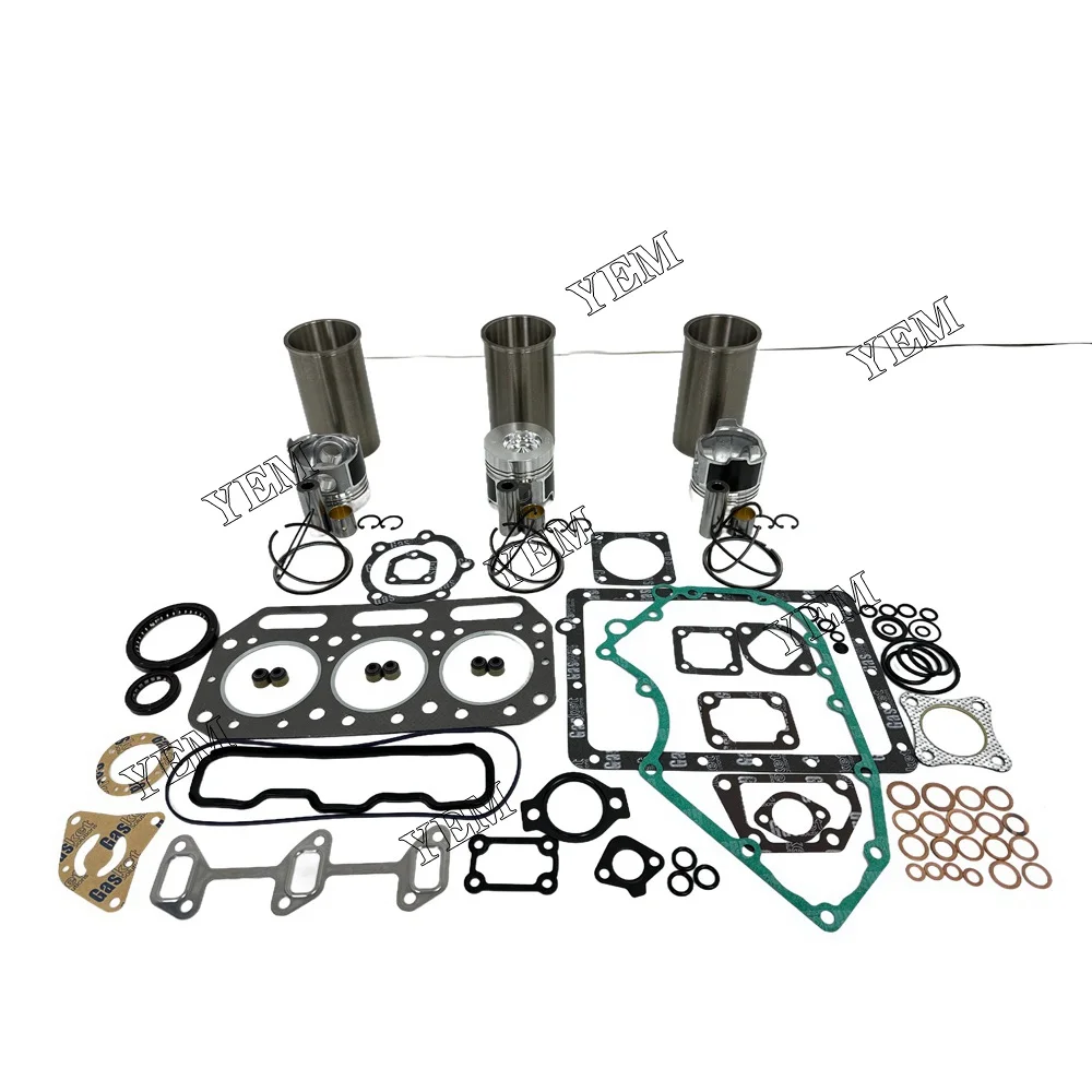Overhaul Kit With Gasket Set Fit for Yanmar 3T75HLE Engine 2