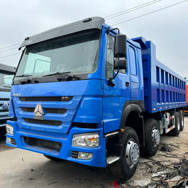 Sinotruk HOWO Nx 6X4 10 Wheel Tire  400 420HP Truck Used 371HP 30tons Second Hand 20m3 Mining Transport Dump Tipper Truck