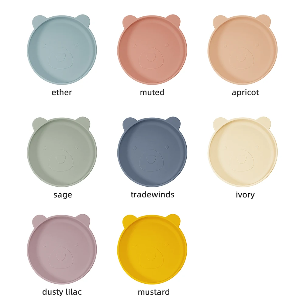 Kids Food Gift Pack Baby Toddler Infant Feeding Bowls Soft Tip Silicone