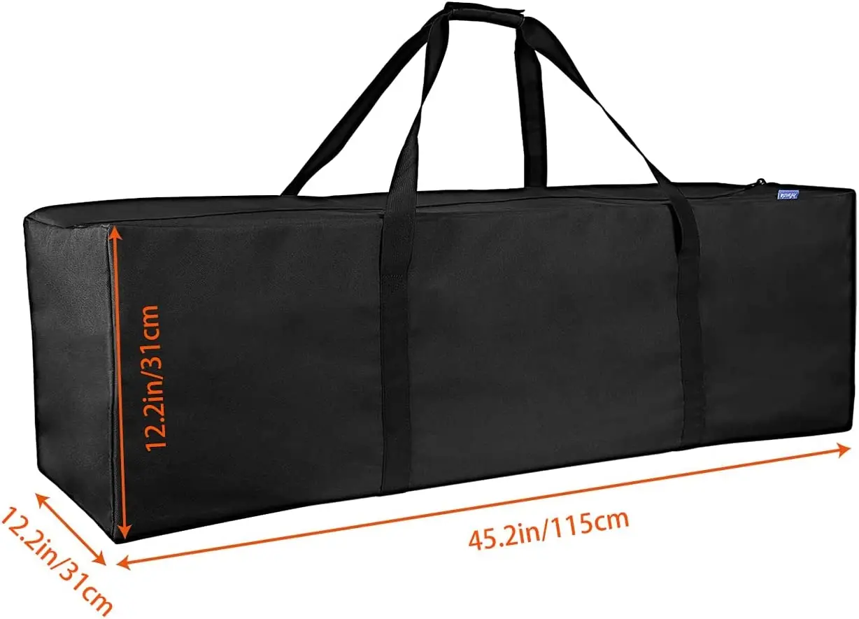 custom heavy duty canvas polyester oxford tent pole storage carrying bag for outdoor tent camping carry bag