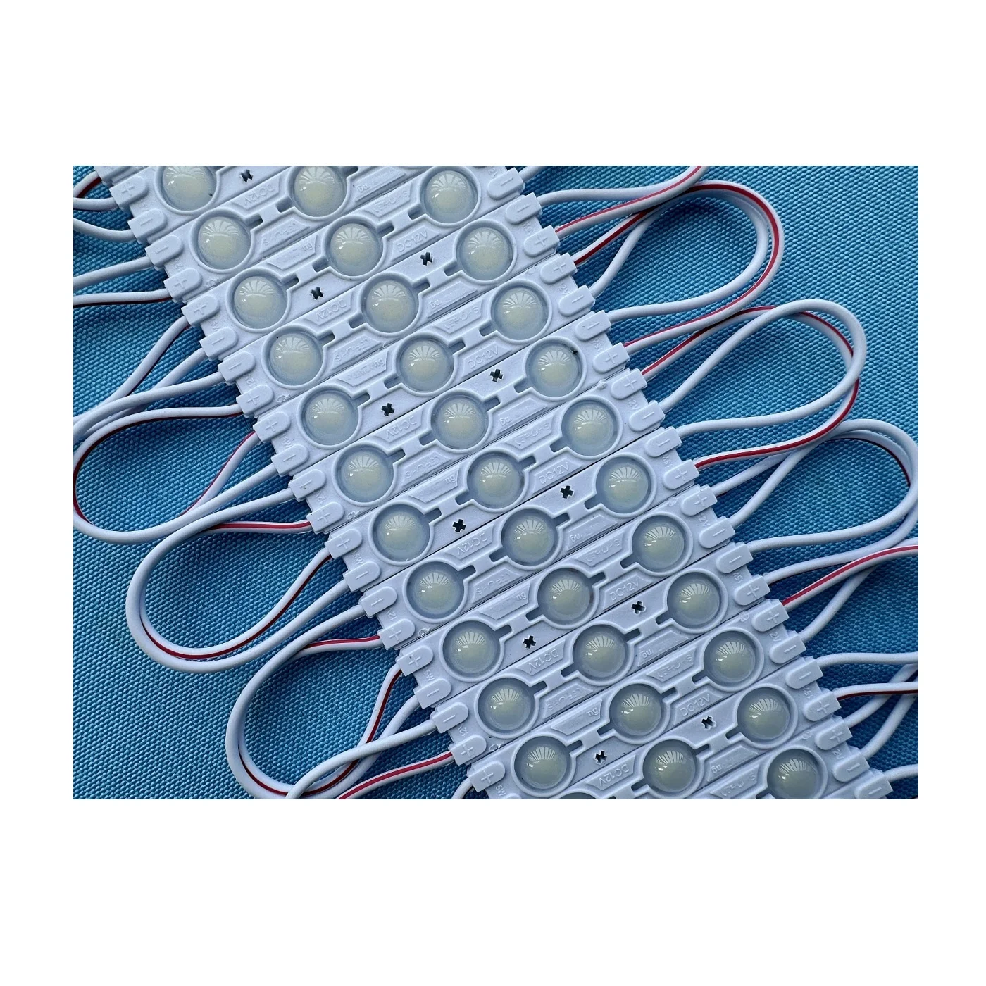 Waterproof IP65 Super LED Light Module for Sign Letter DC12V 60mm*12mm*7mm SMD 2835 3 LED Aluminum PCB in Stock Ready to Ship
