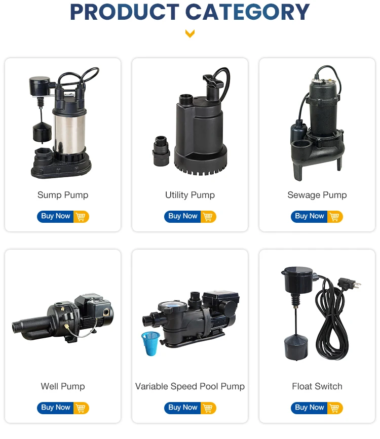 Own Patent Utility Sink Pump Thermoplastic Electric Pump Perfect For