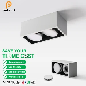 Modern GX53 CCT Downlight Recessed LED Ceiling Three-colour Colour Change Replaceable Bulb for Living Room Bedroom Kitchen