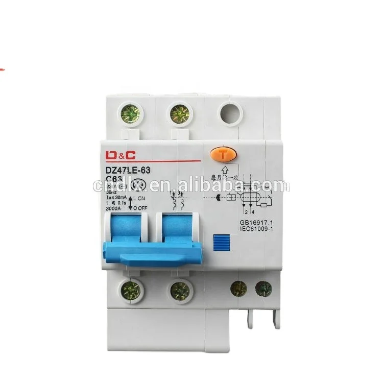 Details about   1PCS 1/2P Miniature Circuit Breaker 4KA 230/400V Leakage Switch Protection 