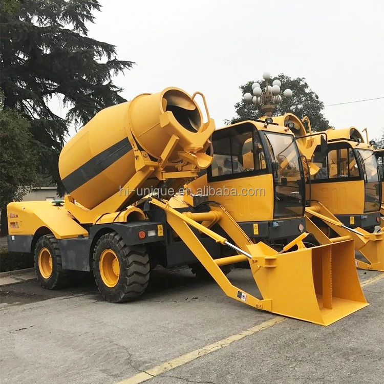 Factory Price Large Capacity Self Loading diesel Concrete Mixer Truck