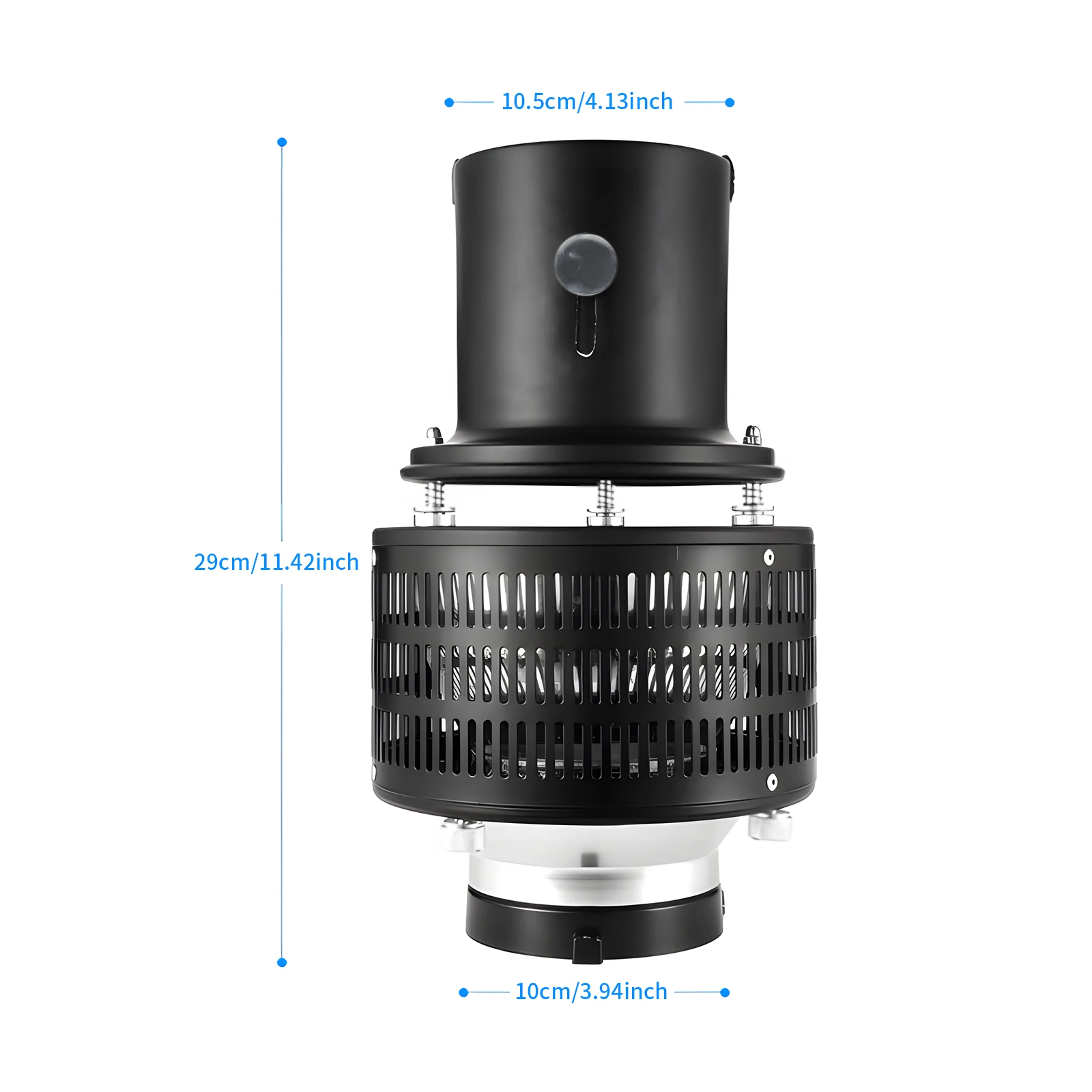 Conical Photography Studio Strobe Flash Light Adjustable Beam Light Spill Reduction Snoot With Color Filters Effect Card